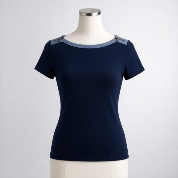 Lauren Ralph Lauren Tops - Lauren Ralph Lauren Boat Neck T-Shirt